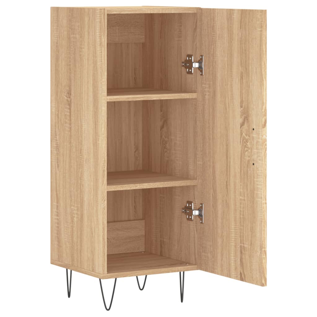 Sideboard Sonoma-Eiche 34,5x34x90 cm Holzwerkstoff - Pazzar.ch