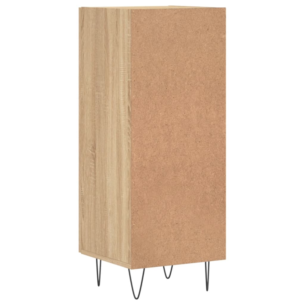Sideboard Sonoma-Eiche 34,5x34x90 cm Holzwerkstoff - Pazzar.ch