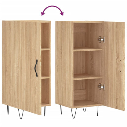 Sideboard Sonoma-Eiche 34,5x34x90 cm Holzwerkstoff - Pazzar.ch