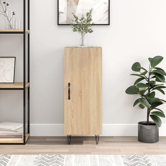 Sideboard Sonoma-Eiche 34,5x34x90 cm Holzwerkstoff - Pazzar.ch