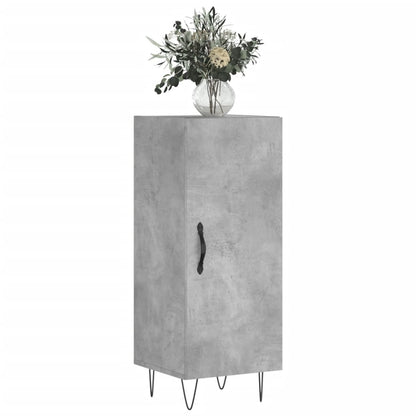 Sideboard Betongrau 34,5x34x90 cm Holzwerkstoff - Pazzar.ch