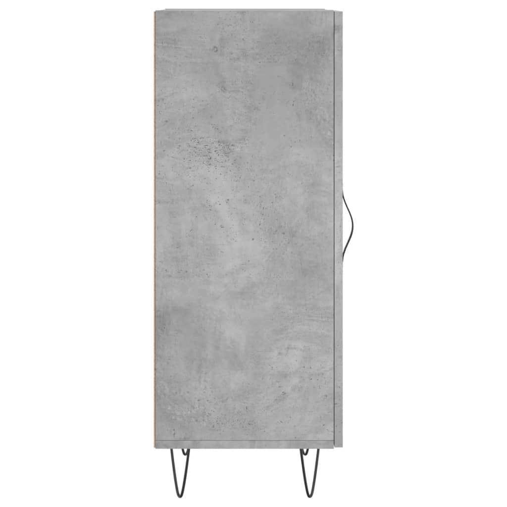 Sideboard Betongrau 34,5x34x90 cm Holzwerkstoff - Pazzar.ch