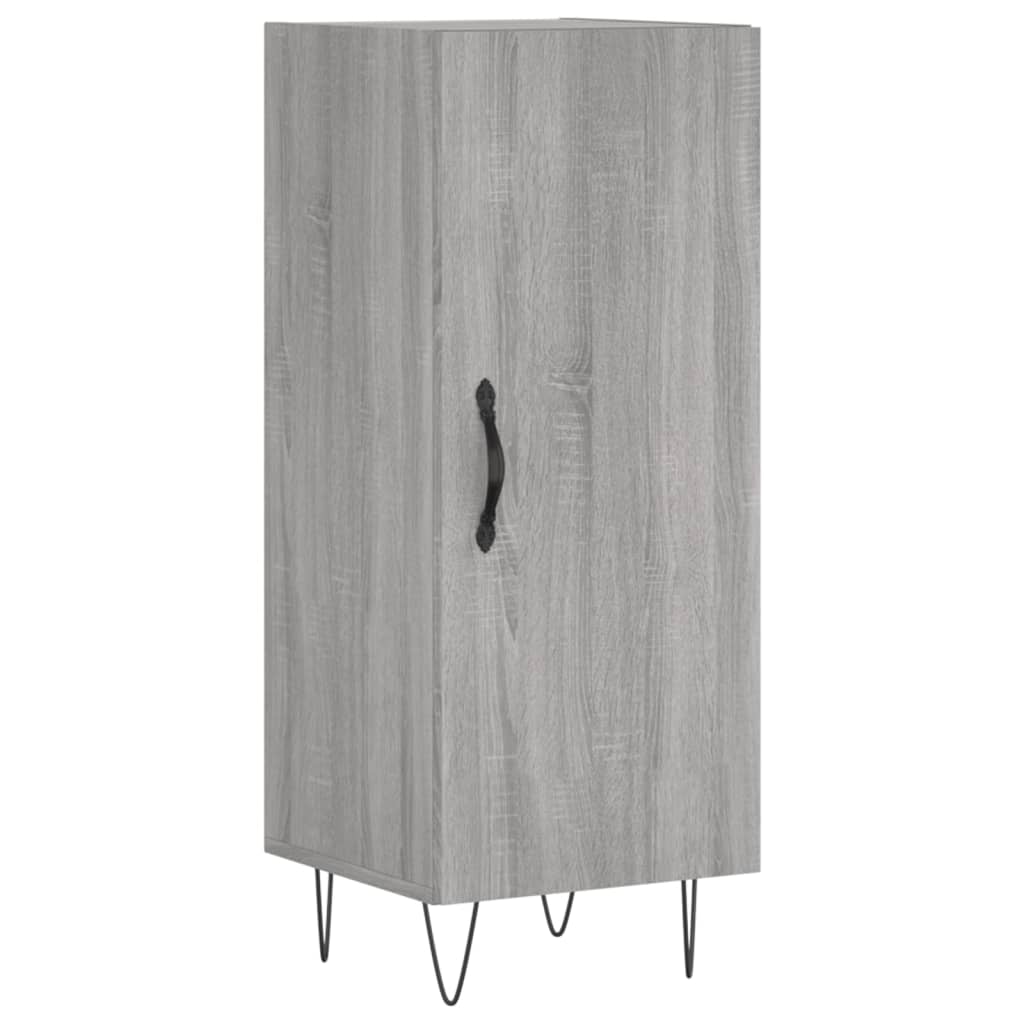 Sideboard Grau Sonoma 34,5x34x90 cm Holzwerkstoff - Pazzar.ch