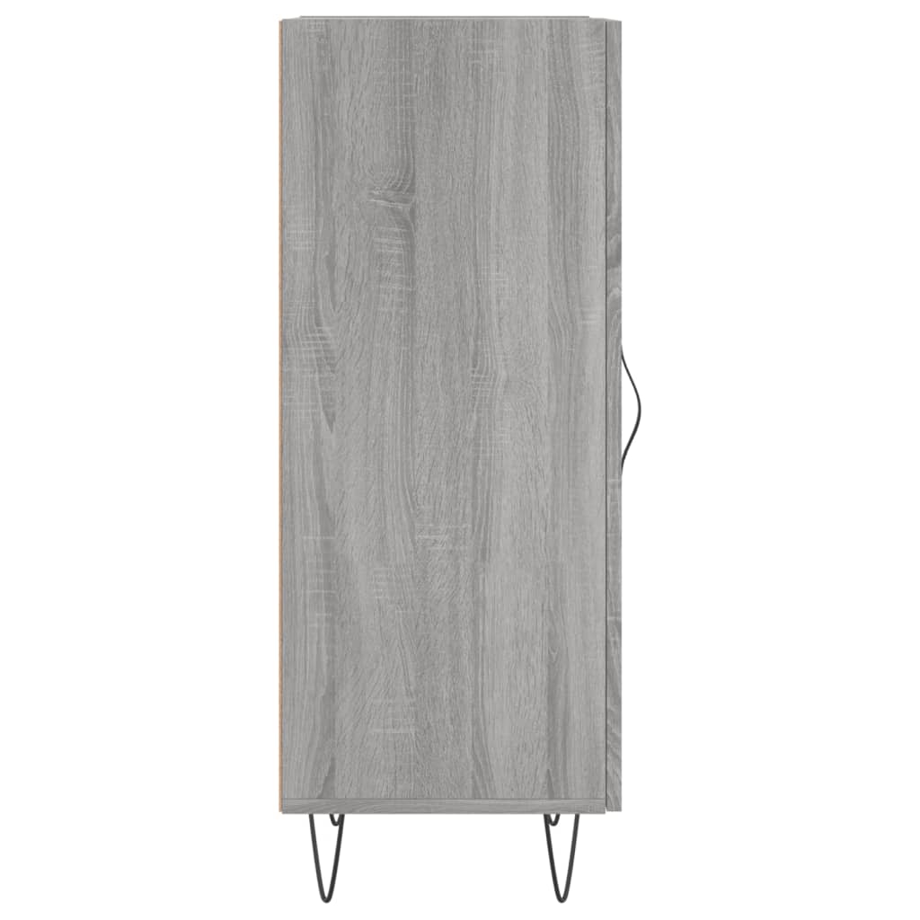 Sideboard Grau Sonoma 34,5x34x90 cm Holzwerkstoff - Pazzar.ch