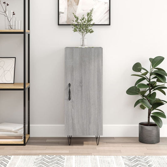Sideboard Grau Sonoma 34,5x34x90 cm Holzwerkstoff - Pazzar.ch