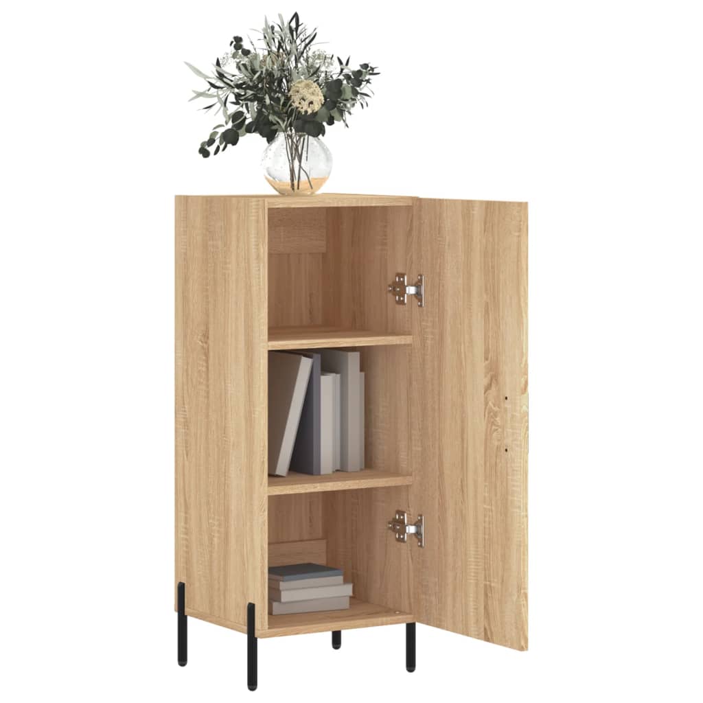 Sideboard Sonoma-Eiche 34,5x34x90 cm Holzwerkstoff - Pazzar.ch
