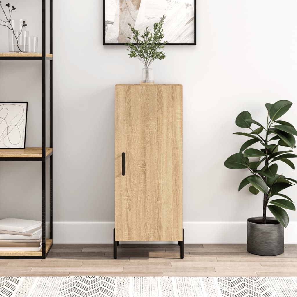 Sideboard Sonoma-Eiche 34,5x34x90 cm Holzwerkstoff - Pazzar.ch