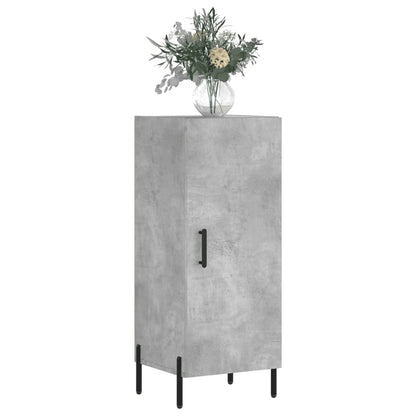 Sideboard Betongrau 34,5x34x90 cm Holzwerkstoff - Pazzar.ch