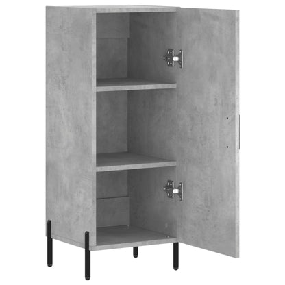 Sideboard Betongrau 34,5x34x90 cm Holzwerkstoff - Pazzar.ch