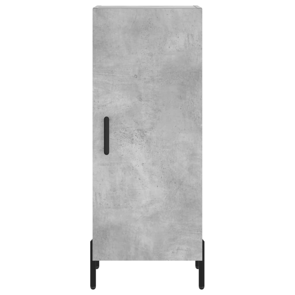 Sideboard Betongrau 34,5x34x90 cm Holzwerkstoff - Pazzar.ch