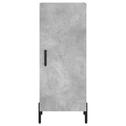 Sideboard Betongrau 34,5x34x90 cm Holzwerkstoff - Pazzar.ch