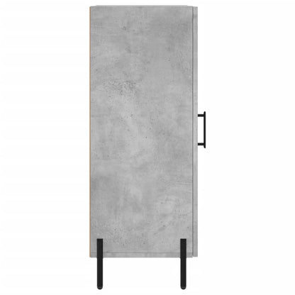Sideboard Betongrau 34,5x34x90 cm Holzwerkstoff - Pazzar.ch