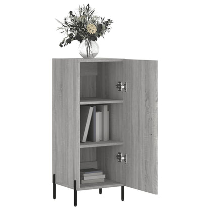 Sideboard Grau Sonoma 34,5x34x90 cm Holzwerkstoff - Pazzar.ch