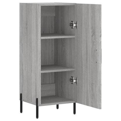 Sideboard Grau Sonoma 34,5x34x90 cm Holzwerkstoff - Pazzar.ch
