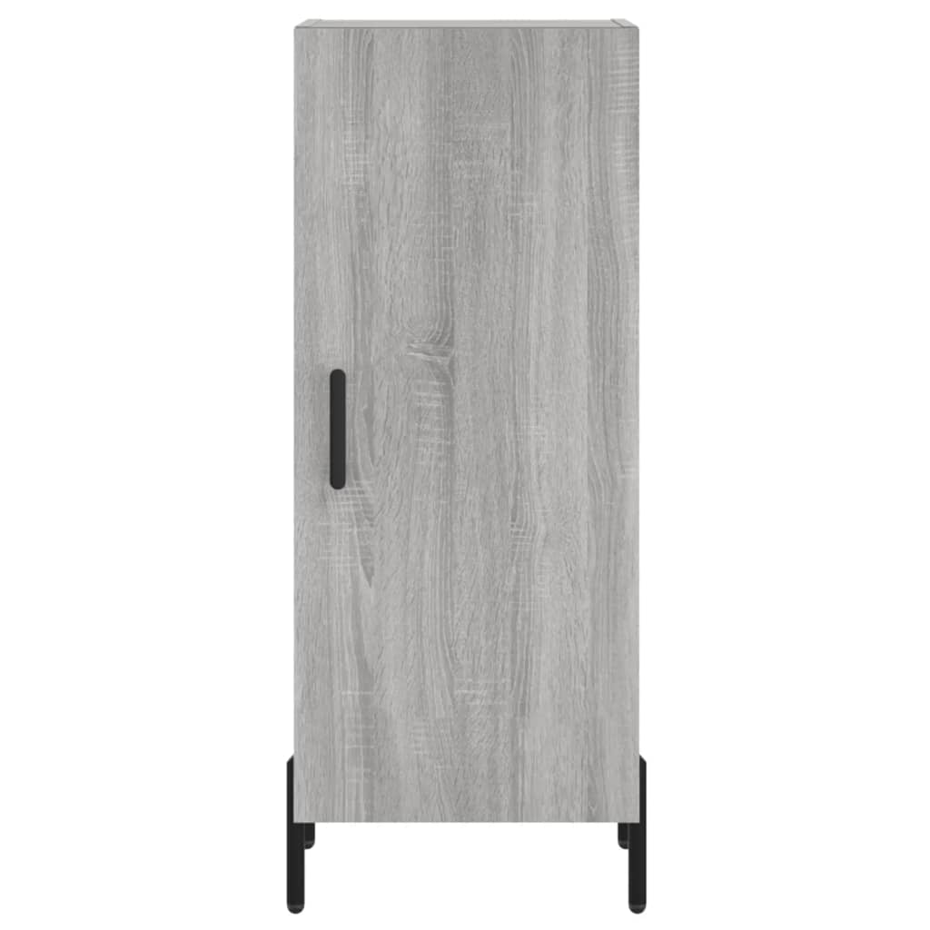 Sideboard Grau Sonoma 34,5x34x90 cm Holzwerkstoff - Pazzar.ch