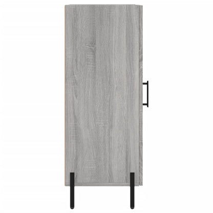 Sideboard Grau Sonoma 34,5x34x90 cm Holzwerkstoff - Pazzar.ch