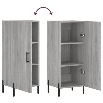 Sideboard Grau Sonoma 34,5x34x90 cm Holzwerkstoff - Pazzar.ch