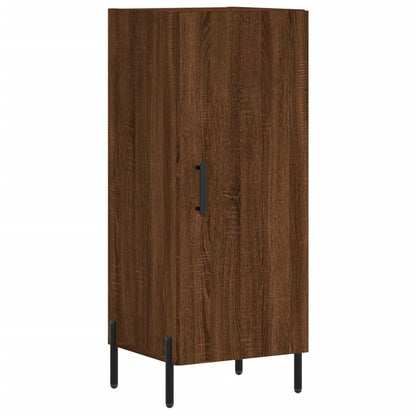 Sideboard Braun Eichen-Optik 34,5x34x90 cm Holzwerkstoff - Pazzar.ch
