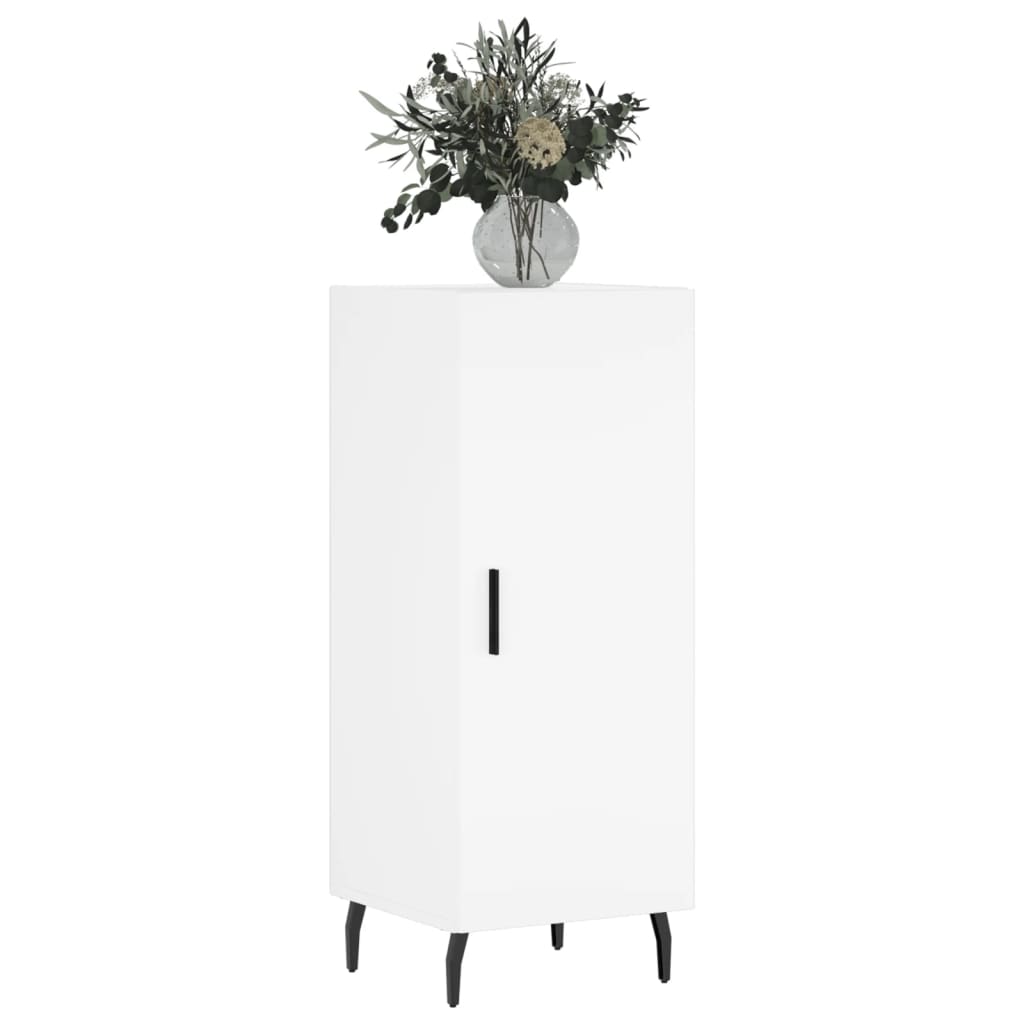 Sideboard Weiß 34,5x34x90 cm Holzwerkstoff - Pazzar.ch