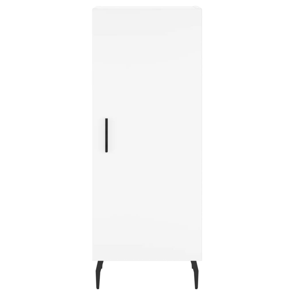 Sideboard Weiß 34,5x34x90 cm Holzwerkstoff - Pazzar.ch