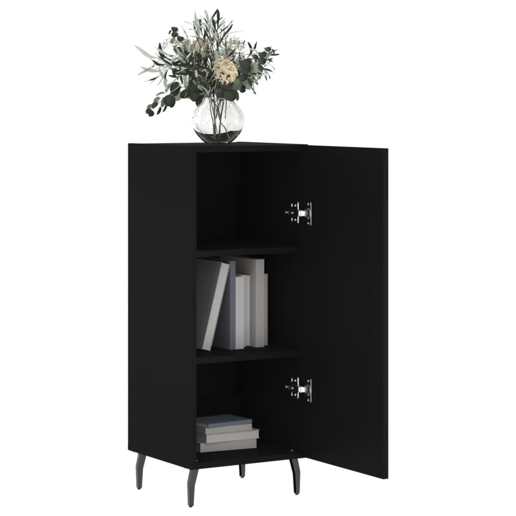 Sideboard Schwarz 34,5x34x90 cm Holzwerkstoff - Pazzar.ch