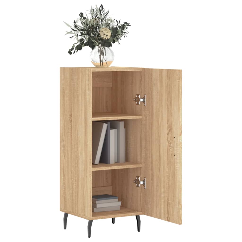 Sideboard Sonoma-Eiche 34,5x34x90 cm Holzwerkstoff - Pazzar.ch
