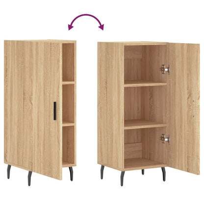 Sideboard Sonoma-Eiche 34,5x34x90 cm Holzwerkstoff - Pazzar.ch