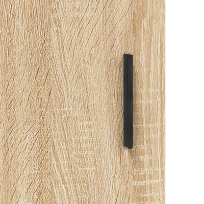 Sideboard Sonoma-Eiche 34,5x34x90 cm Holzwerkstoff - Pazzar.ch