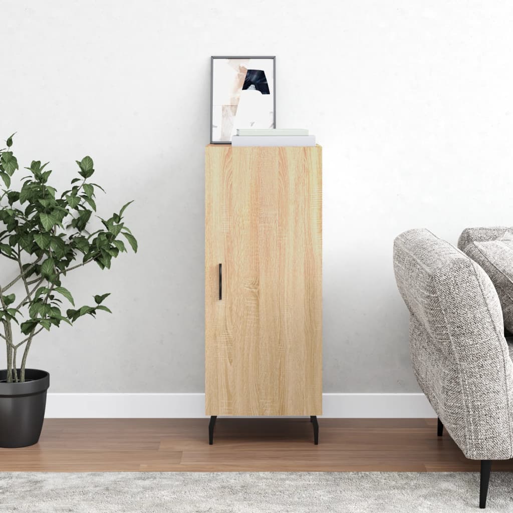 Sideboard Sonoma-Eiche 34,5x34x90 cm Holzwerkstoff - Pazzar.ch