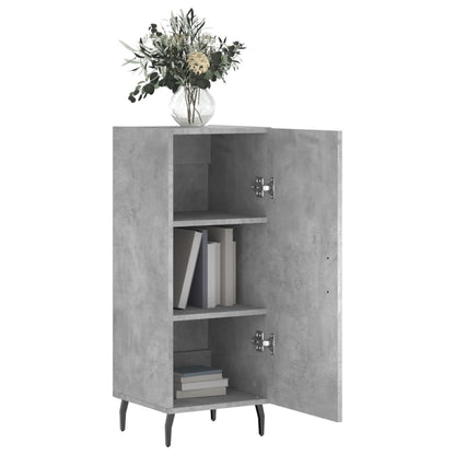 Sideboard Betongrau 34,5x34x90 cm Holzwerkstoff - Pazzar.ch