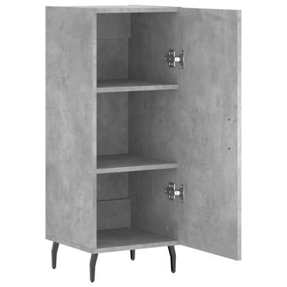 Sideboard Betongrau 34,5x34x90 cm Holzwerkstoff - Pazzar.ch