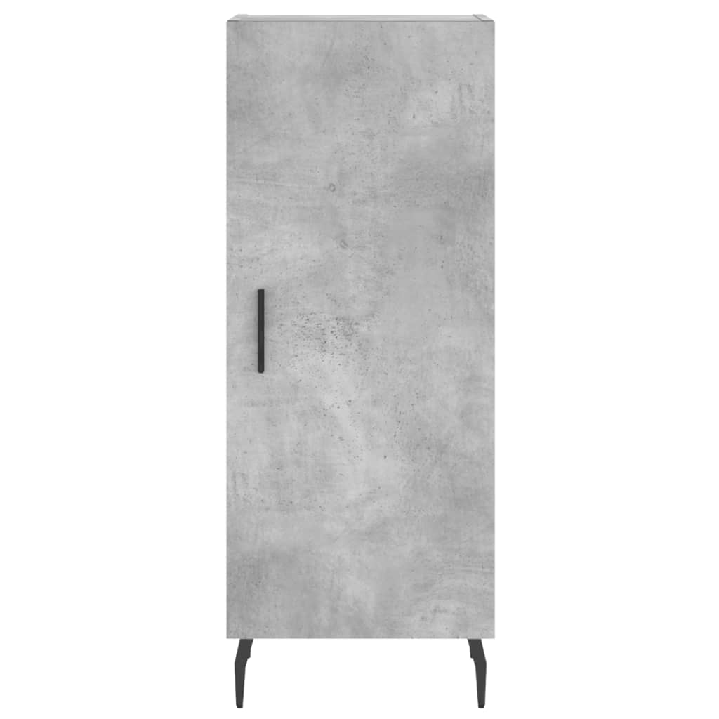 Sideboard Betongrau 34,5x34x90 cm Holzwerkstoff - Pazzar.ch