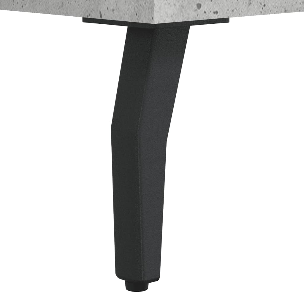 Sideboard Betongrau 34,5x34x90 cm Holzwerkstoff - Pazzar.ch