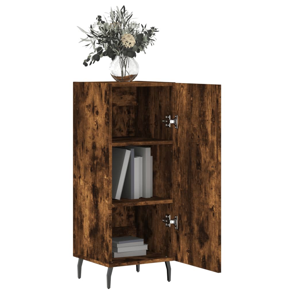 Sideboard Räuchereiche 34,5x34x90 cm Holzwerkstoff - Pazzar.ch