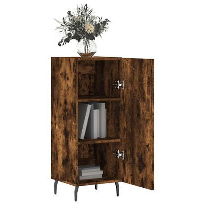 Sideboard Räuchereiche 34,5x34x90 cm Holzwerkstoff - Pazzar.ch