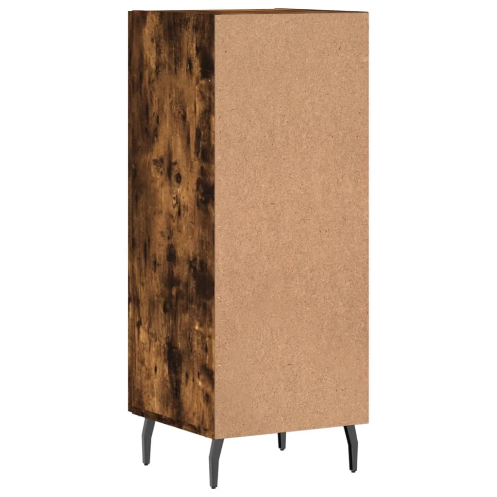 Sideboard Räuchereiche 34,5x34x90 cm Holzwerkstoff - Pazzar.ch