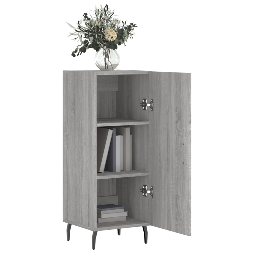 Sideboard Grau Sonoma 34,5x34x90 cm Holzwerkstoff - Pazzar.ch
