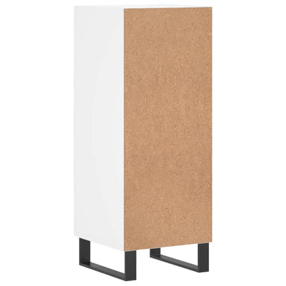 Sideboard Weiß 34,5x34x90 cm Holzwerkstoff - Pazzar.ch