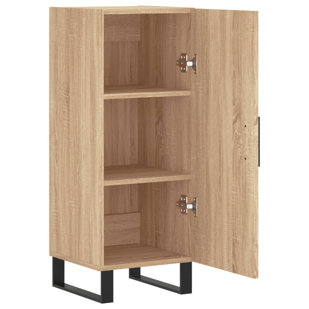 Sideboard Sonoma-Eiche 34,5x34x90 cm Holzwerkstoff - Pazzar.ch