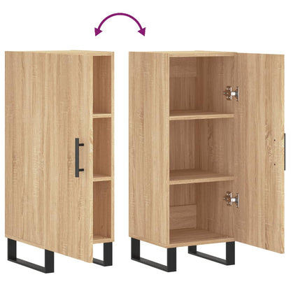 Sideboard Sonoma-Eiche 34,5x34x90 cm Holzwerkstoff - Pazzar.ch