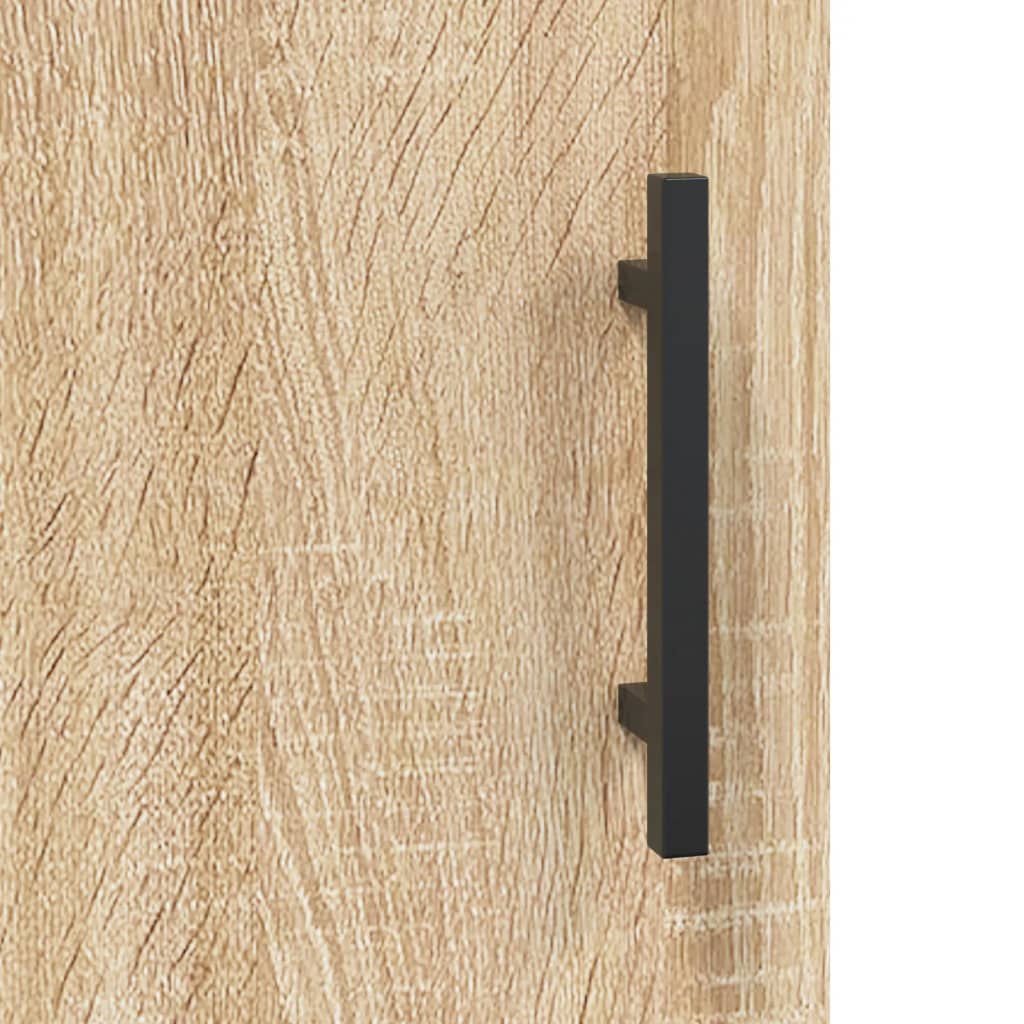 Sideboard Sonoma-Eiche 34,5x34x90 cm Holzwerkstoff - Pazzar.ch