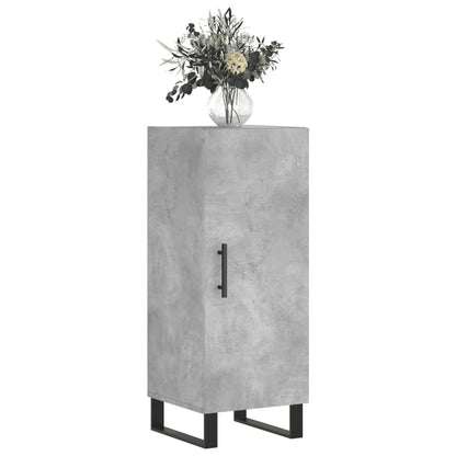 Sideboard Betongrau 34,5x34x90 cm Holzwerkstoff - Pazzar.ch