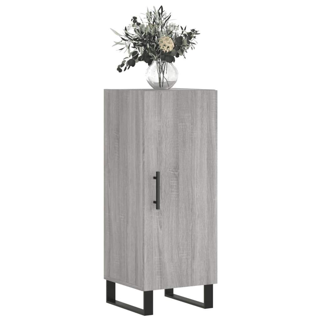 Sideboard Grau Sonoma 34,5x34x90 cm Holzwerkstoff - Pazzar.ch
