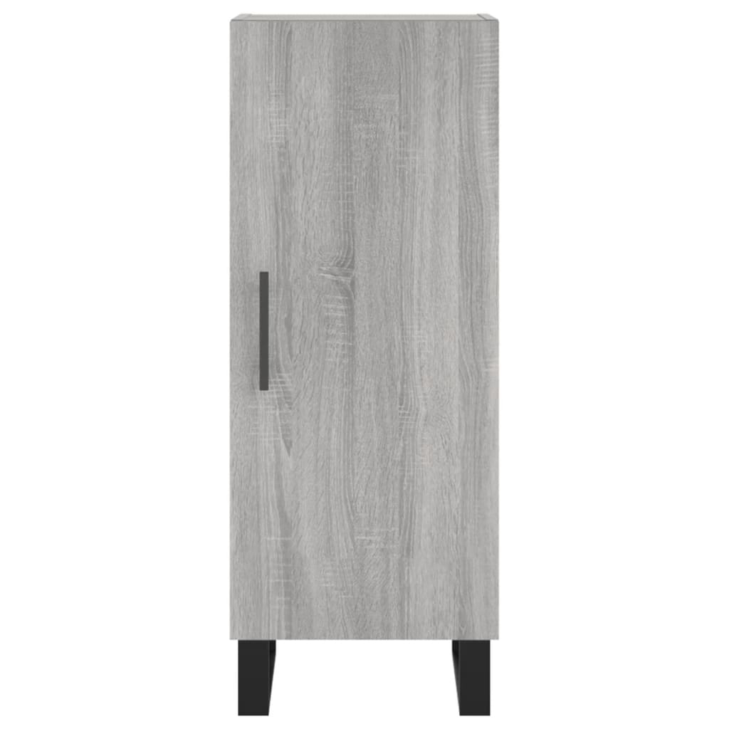 Sideboard Grau Sonoma 34,5x34x90 cm Holzwerkstoff - Pazzar.ch