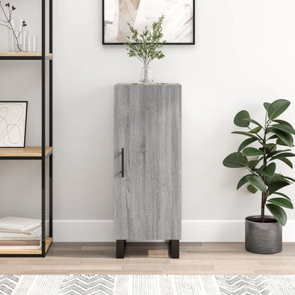 Sideboard Grau Sonoma 34,5x34x90 cm Holzwerkstoff - Pazzar.ch