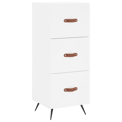 Sideboard Weiß 34,5x34x90 cm Holzwerkstoff - Pazzar.ch