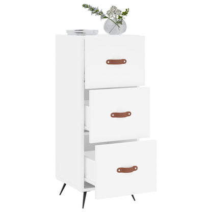 Sideboard Weiß 34,5x34x90 cm Holzwerkstoff - Pazzar.ch