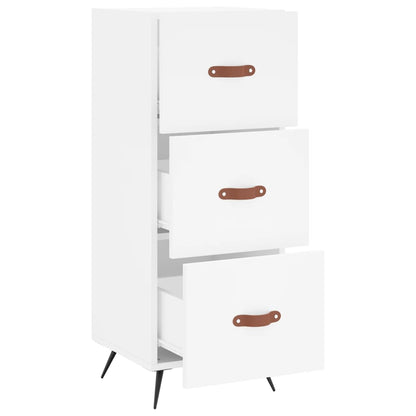 Sideboard Weiß 34,5x34x90 cm Holzwerkstoff - Pazzar.ch