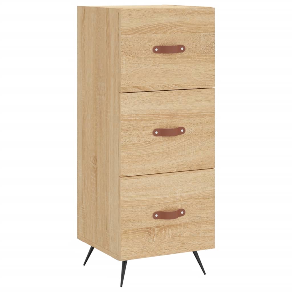 Sideboard Sonoma-Eiche 34,5x34x90 cm Holzwerkstoff - Pazzar.ch