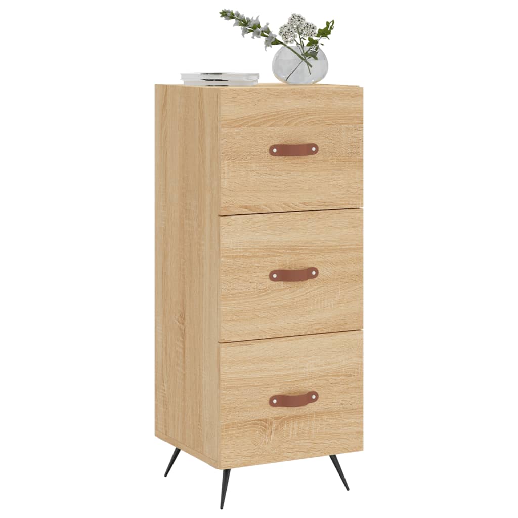 Sideboard Sonoma-Eiche 34,5x34x90 cm Holzwerkstoff - Pazzar.ch